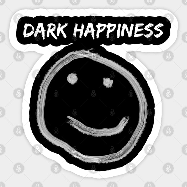 DARK HAPPINESS Sticker by jcnenm